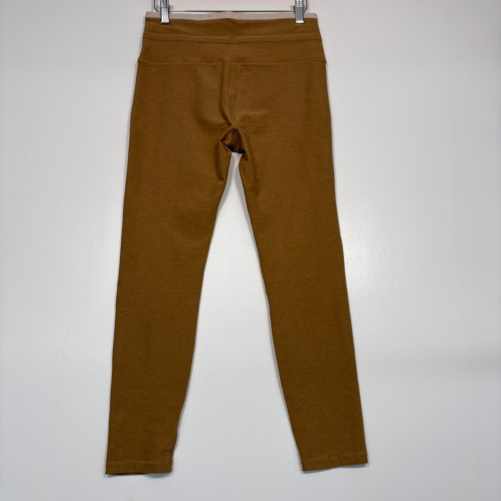 Vuori Women Leggings Sz S Brown Performance Slim Fit Activewear Athleisure Gym - Picture 5 of 11
